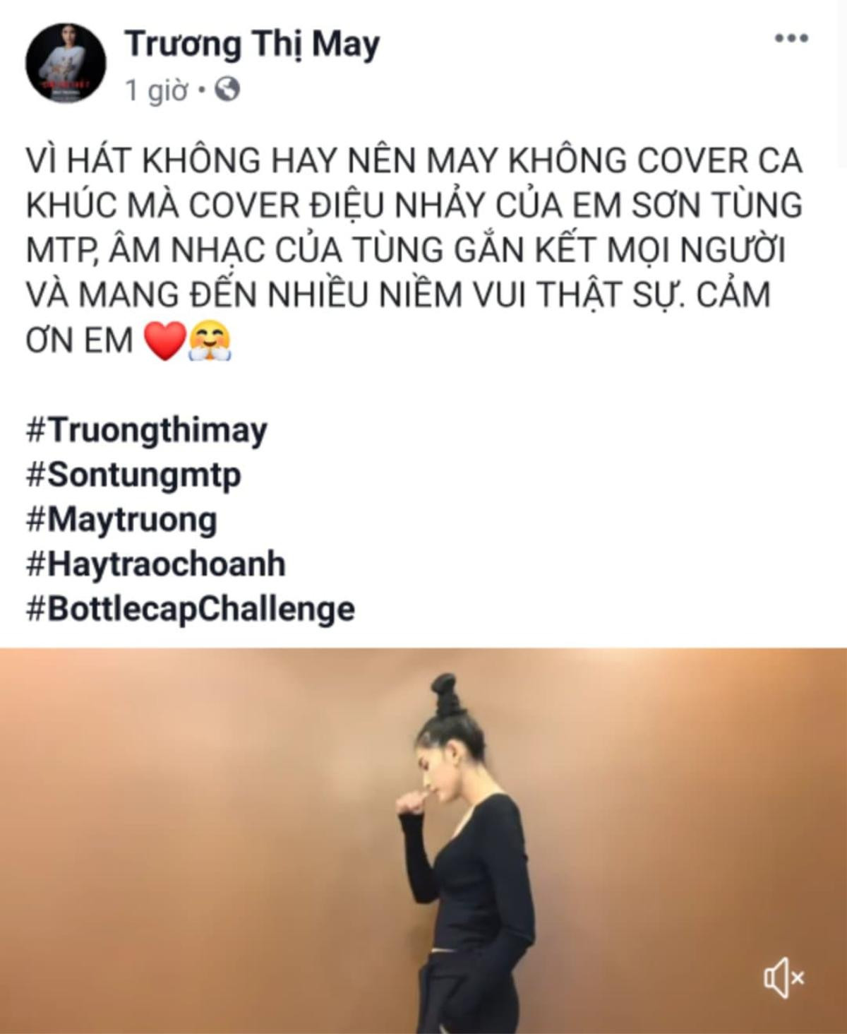 Trương Thị May buộc tóc Na Tra, quyến rũ hết cỡ khi dance cover 'Hãy trao cho anh' của Sơn Tùng M-TP Ảnh 1