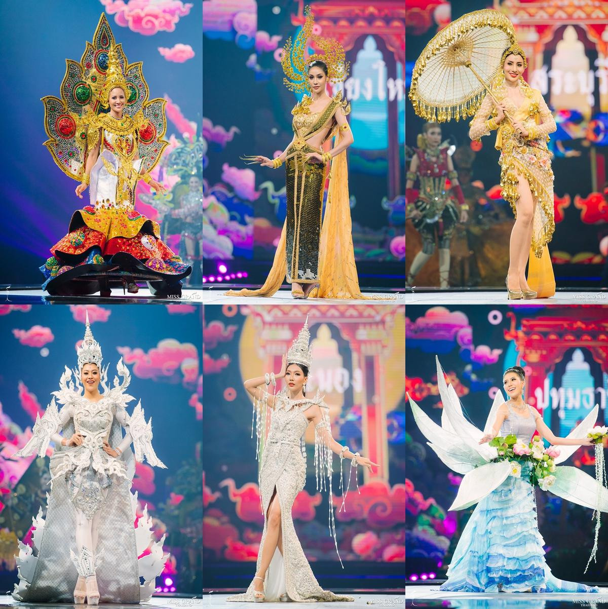 National Costume của Miss Grand Thailand 2019: Nải chuối - Con cua cũng lộng lẫy đến choáng ngợp! Ảnh 12