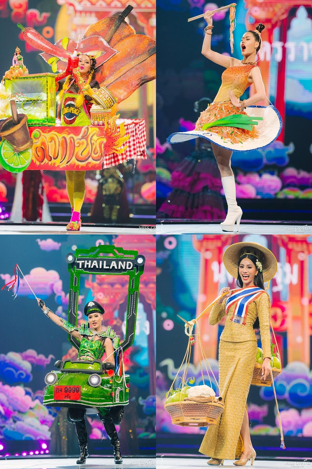 National Costume của Miss Grand Thailand 2019: Nải chuối - Con cua cũng lộng lẫy đến choáng ngợp! Ảnh 9