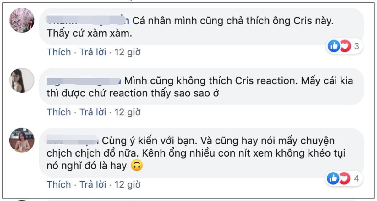 Làm clip reaction MV của Hãy trao cho anh, Cris Phan khiến fan thất vọng khi dùng từ ngữ body shaming người mẫu nữ một cách vô duyên Ảnh 8