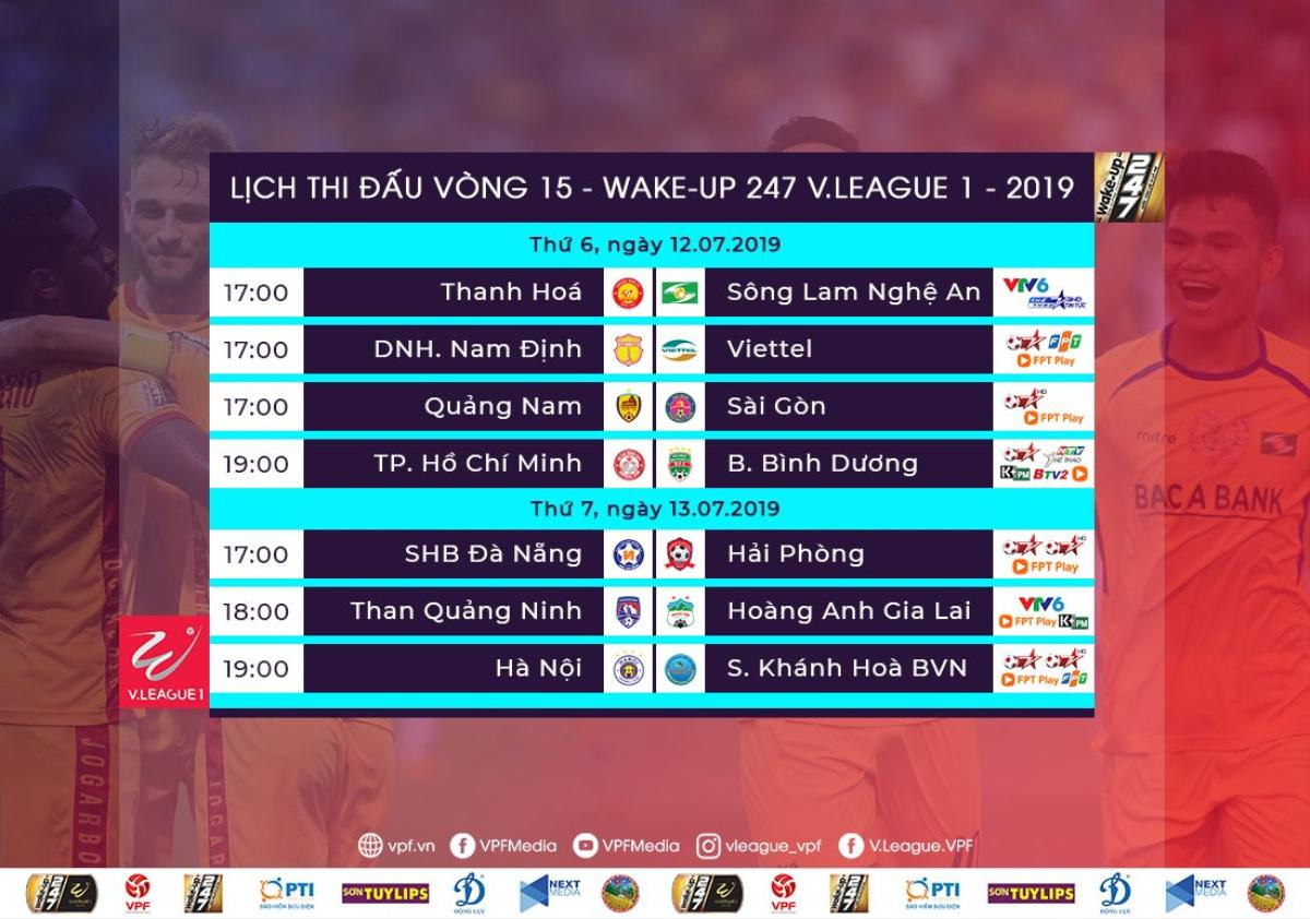 Vòng 15 V.League 2019: HAGL gặp khó, TP.HCM đại chiến Bình Dương Ảnh 3