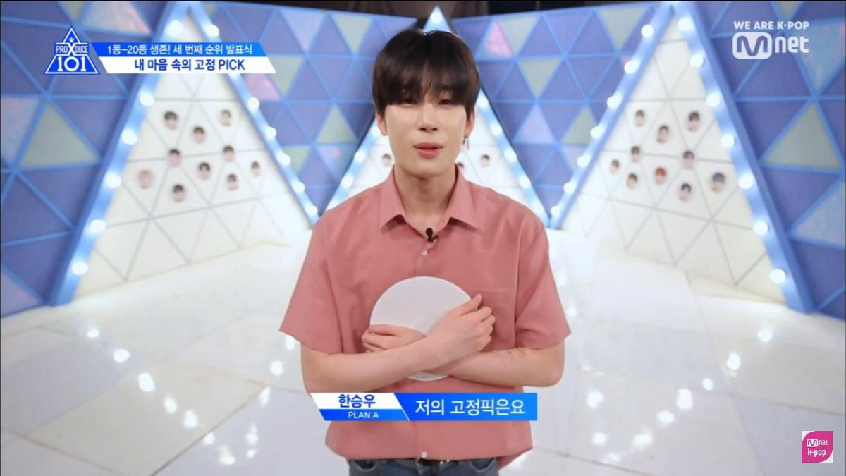 'Produce X 101': Top 7 thực tập sinh được 'pick' nhiều nhất, Cho Seung Yeon suýt chảy máu mũi vì Han Seung Woo Ảnh 10