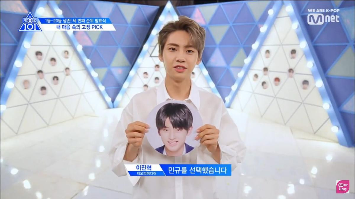 'Produce X 101': Top 7 thực tập sinh được 'pick' nhiều nhất, Cho Seung Yeon suýt chảy máu mũi vì Han Seung Woo Ảnh 12