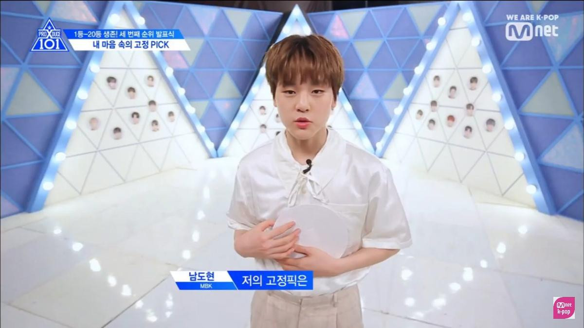 'Produce X 101': Top 7 thực tập sinh được 'pick' nhiều nhất, Cho Seung Yeon suýt chảy máu mũi vì Han Seung Woo Ảnh 13