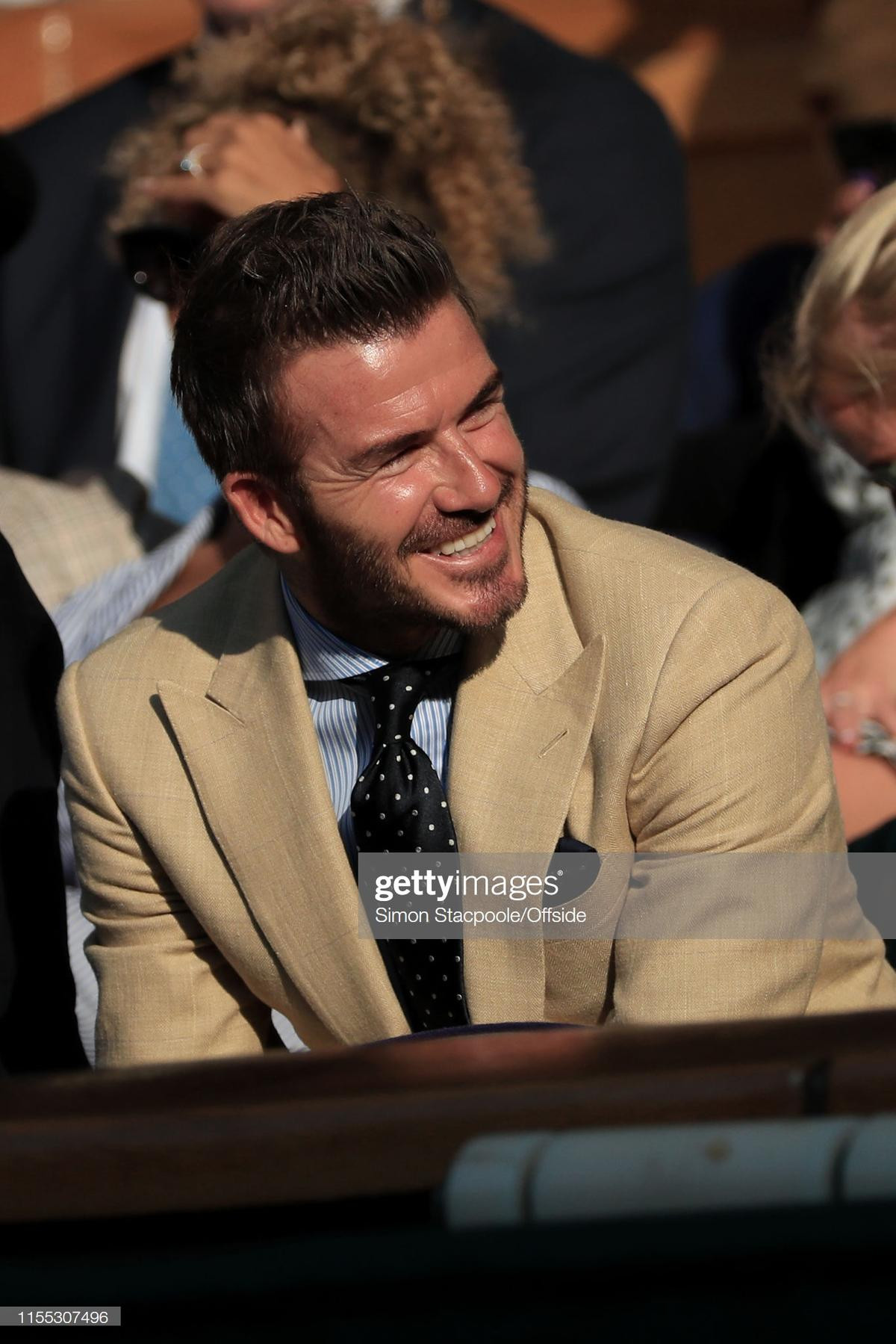 Beckham cực bảnh, 'đốt mắt' khán giả Wimbledon Ảnh 2