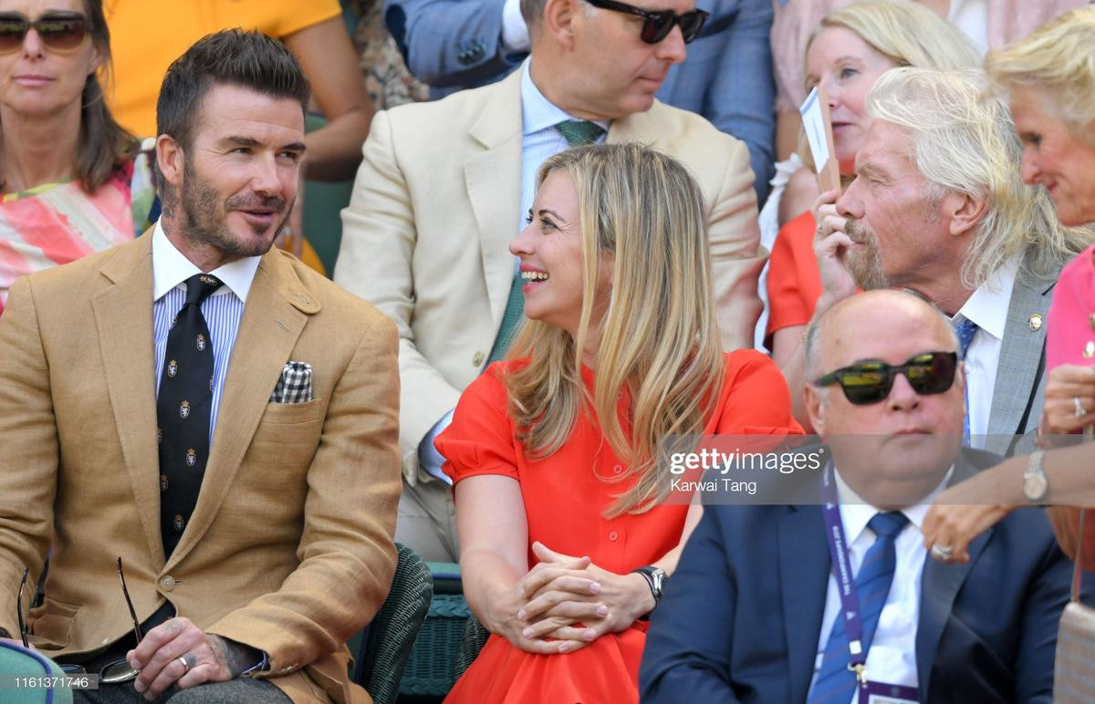 Beckham cực bảnh, 'đốt mắt' khán giả Wimbledon Ảnh 4