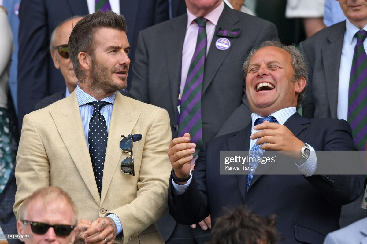 Beckham cực bảnh, 'đốt mắt' khán giả Wimbledon Ảnh 8