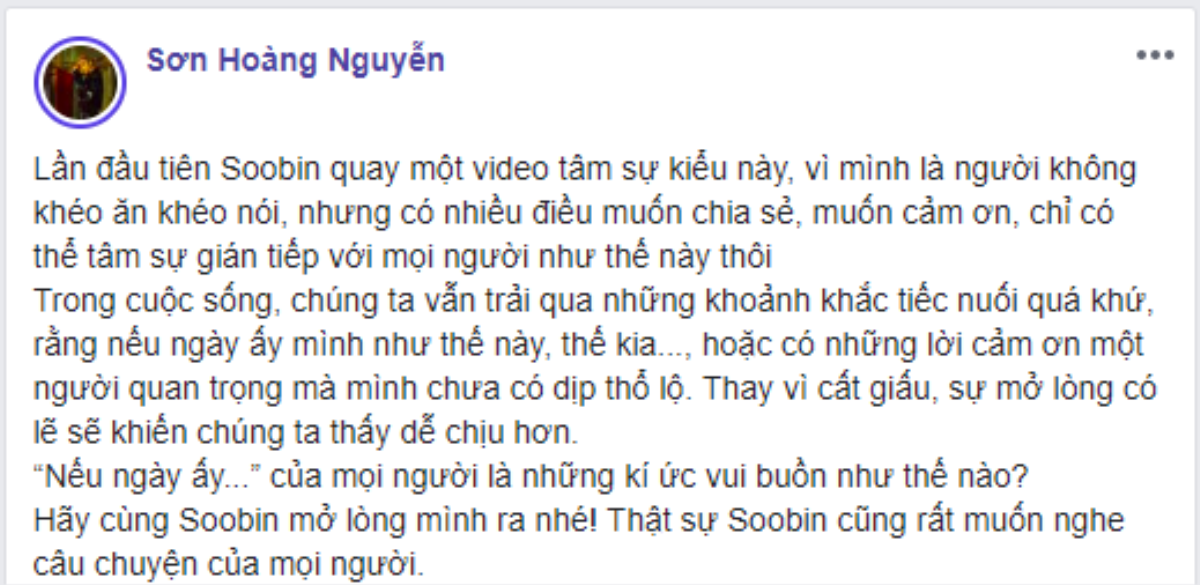 Clip: Soobin Hoàng Sơn bất ngờ chia sẻ về người đặc biệt đã kéo anh khỏi những tháng ngày kinh khủng Ảnh 1