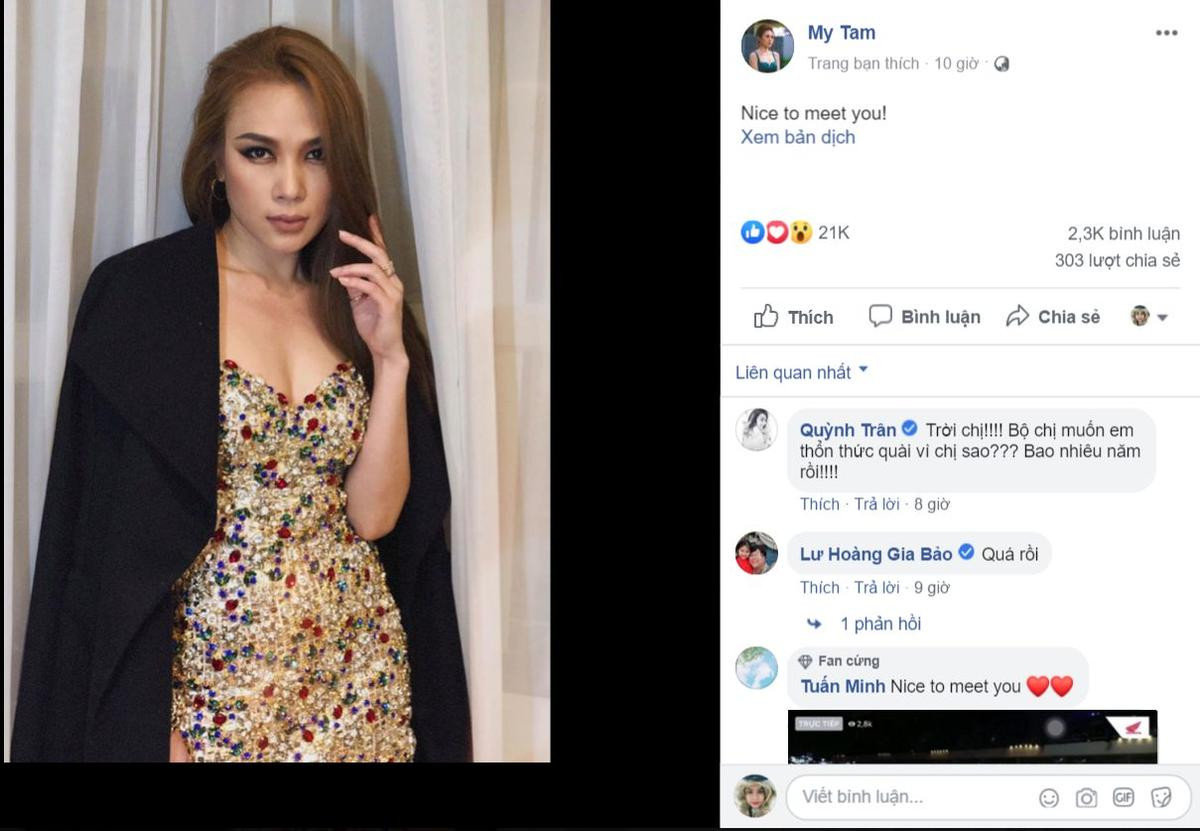 Bị antifan bình luận ác ý về việc sử dụng tiếng Anh khi đăng ảnh facebook và cách đáp trả chuẩn 'Chị Đại' của Mỹ Tâm Ảnh 2