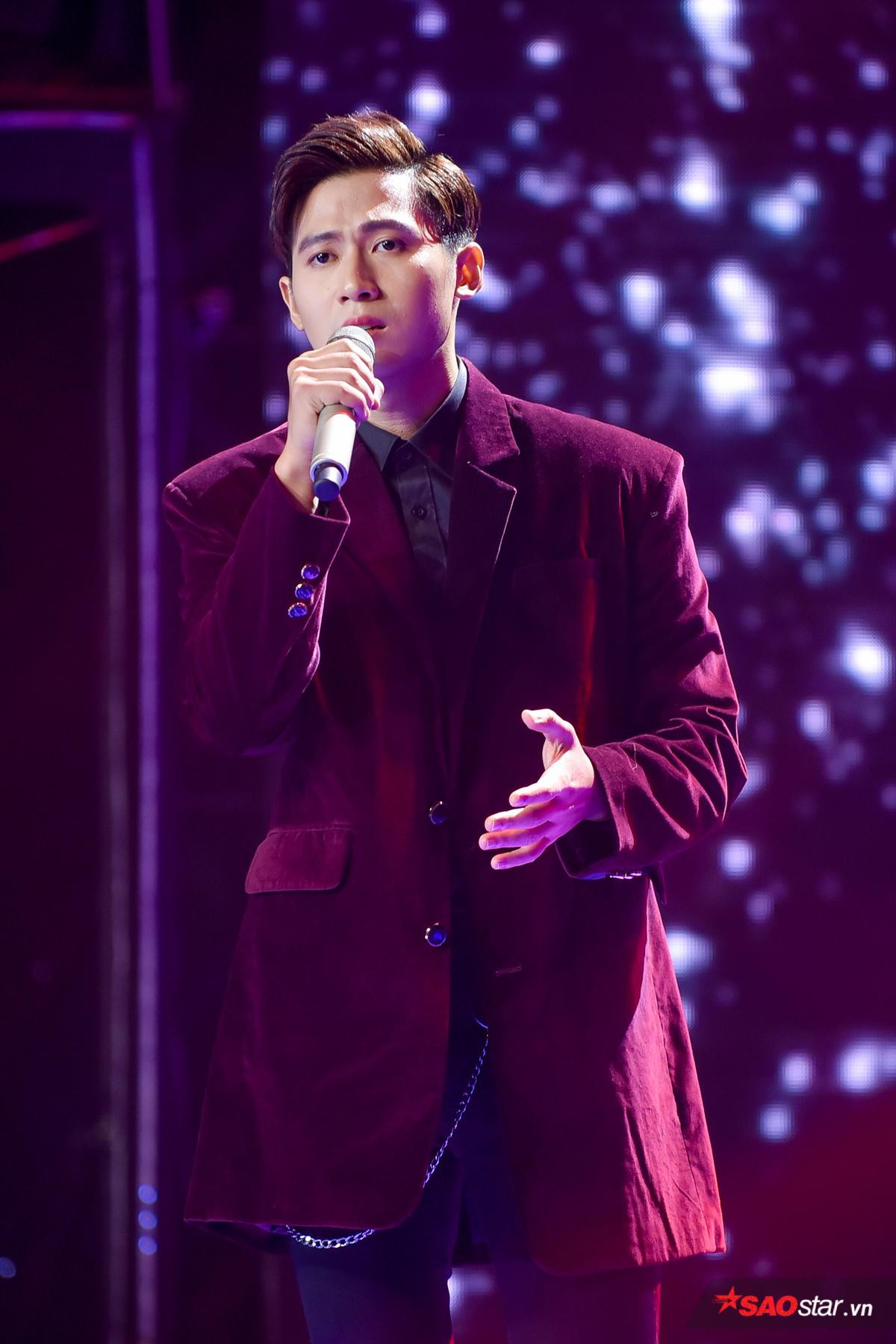 Bán kết The Voice 2019: HLV Tuấn Ngọc tâm đắc trò cưng Hoàng Đức Thịnh 'hát không hay vì quá hay!' Ảnh 2