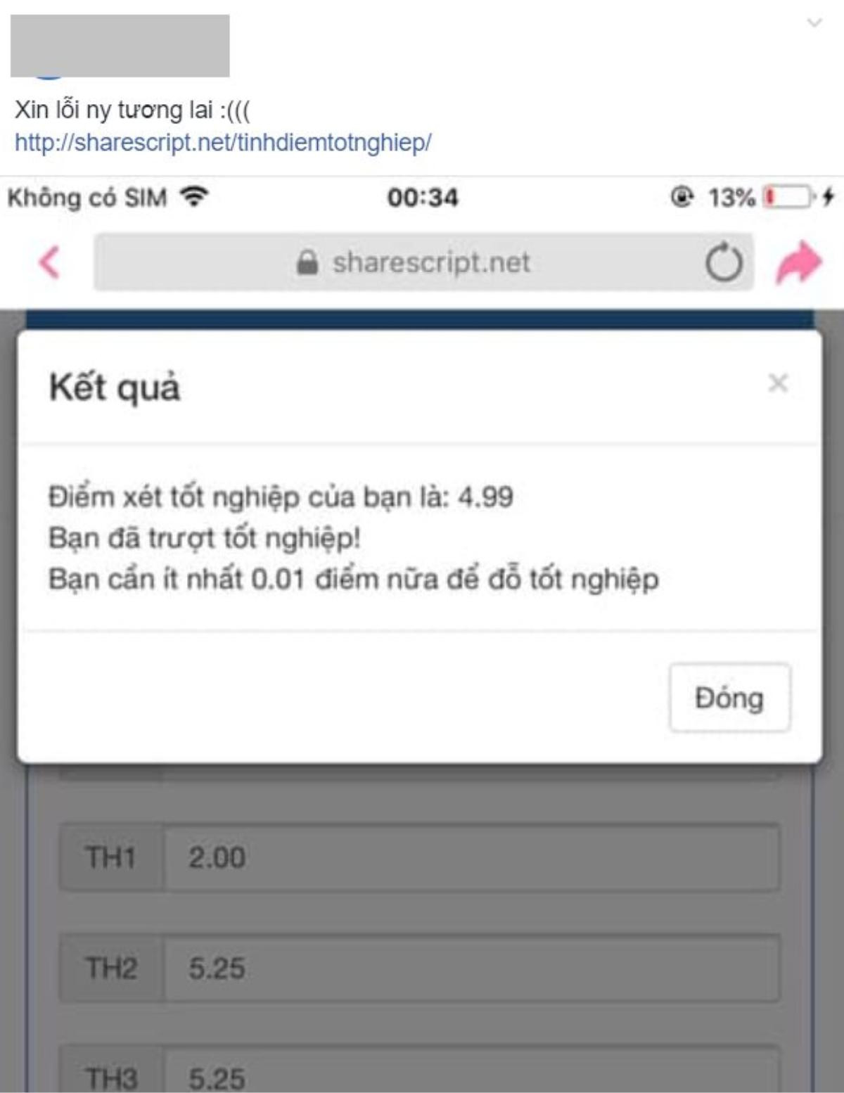 Muôn vàn những cảm xúc đối lập của ‘cư dân mạng’ trong ngày Bộ GD-ĐT công bố điểm kỳ thi THPT Quốc gia 2019 Ảnh 7