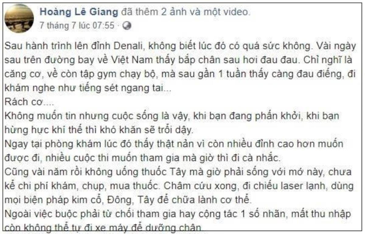 Sau khi bị 'bóc mẽ' không chinh phục đỉnh cao nhất Bắc Mỹ như 'lời đồn', phượt thủ Hoàng Lê Giang lên tiếng xin lỗi công khai Ảnh 4