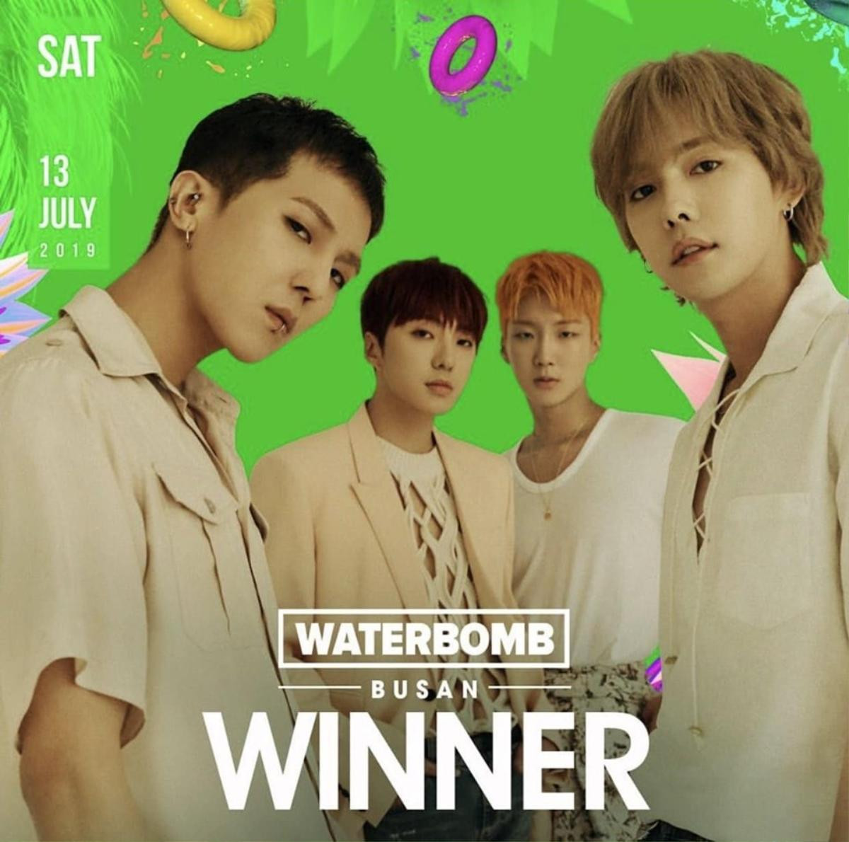 WINNER khuấy đảo WATERBOMB Festival 2019, 'tẩy chay YG' là điều không dễ Ảnh 1