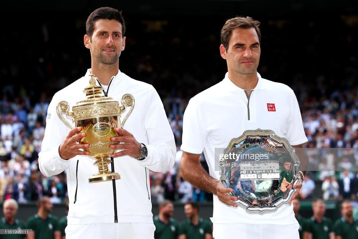 Djokovic khóc như mưa trong ngày đánh bại Federer, vô địch Wimbledon 2019 Ảnh 5