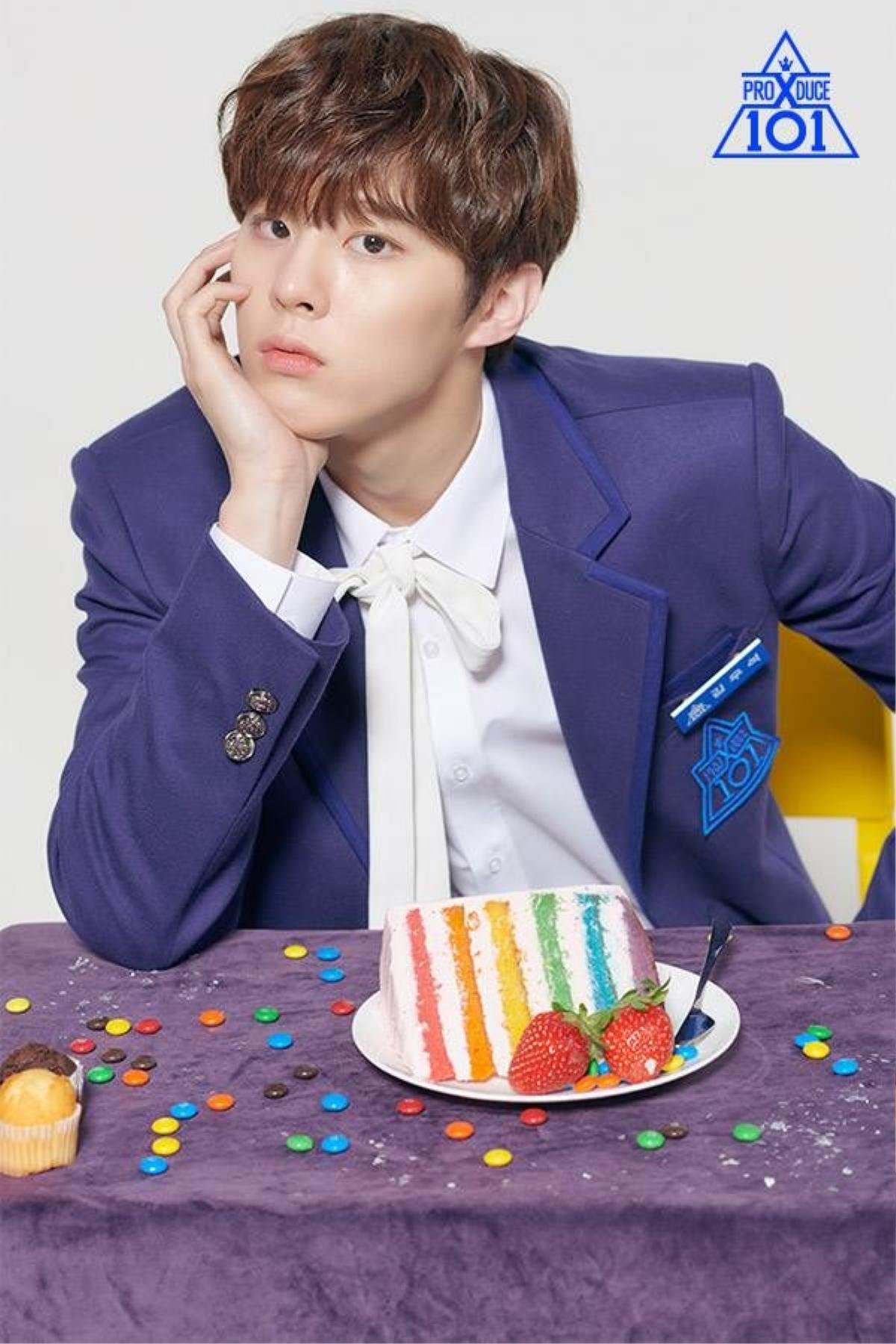 Thêm 1 gương mặt visual được dự đoán chắc suất debut của Produce X 101 - Kim Wooseok Ảnh 2