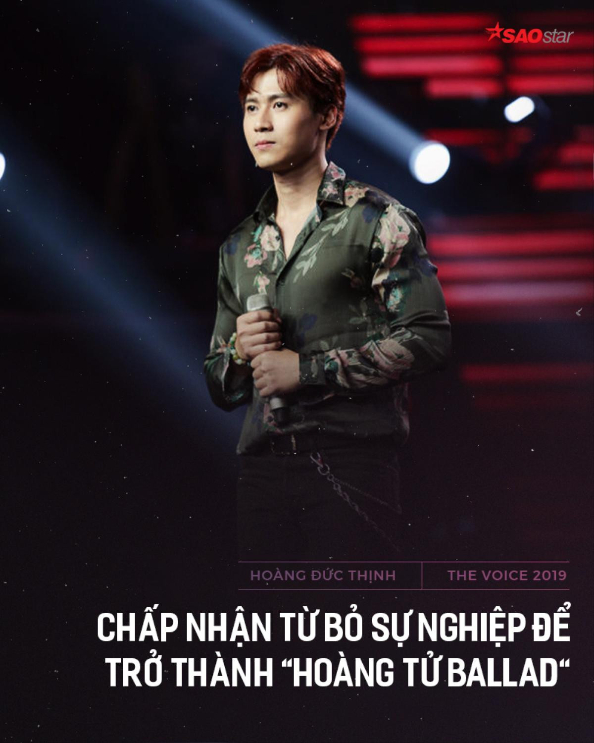 Hoàng Đức Thịnh và hành trình 'trốn gia đình, bỏ nghề kỹ sư' để chinh phục giấc mơ The Voice 2019 Ảnh 1