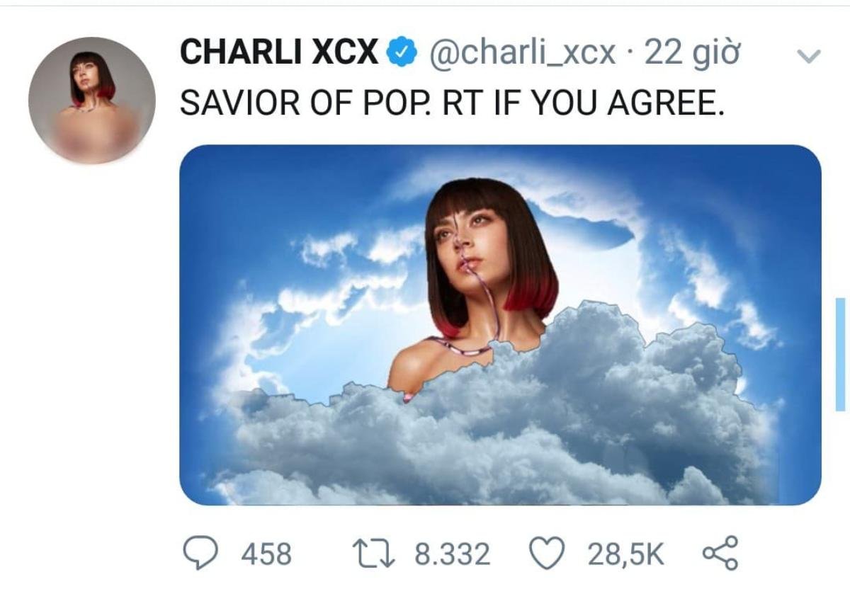 Bị khán giả mỉa mai về danh xưng 'đấng cứu thế nhạc pop' và đây là cách mà Charli XCX đáp trả Ảnh 2