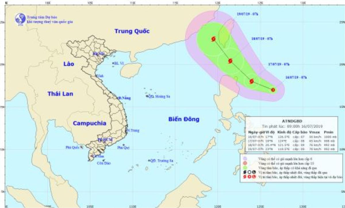 Xuất hiện áp thấp nhiệt đới giật cấp 9 gần Biển Đông có khả năng mạnh lên thành bão Ảnh 1