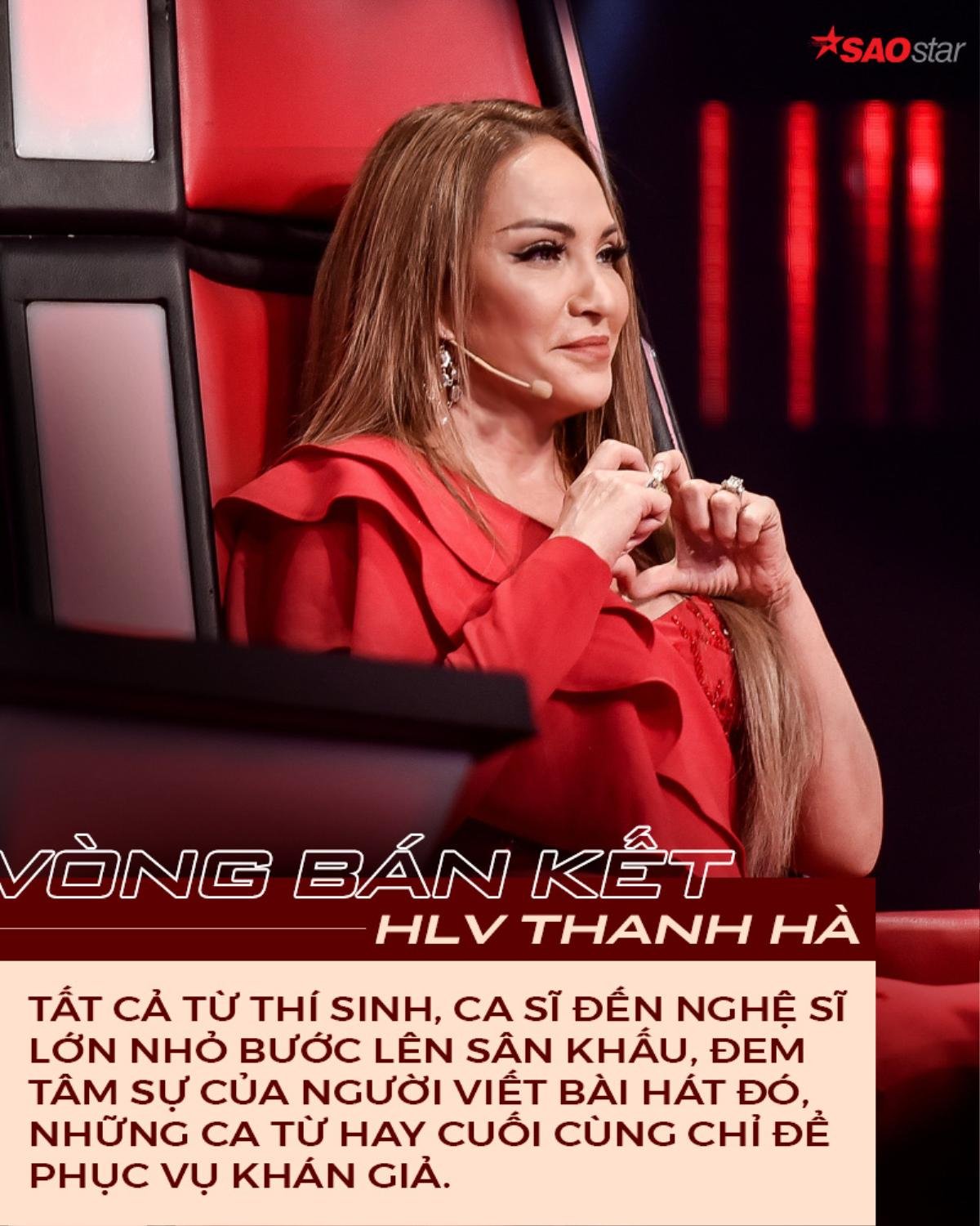 Bán kết The Voice 2019: Thanh Hà 'tranh luận' với 3 nam HLV, Layla áp lực vì 'bị đánh phủ đầu' Ảnh 5