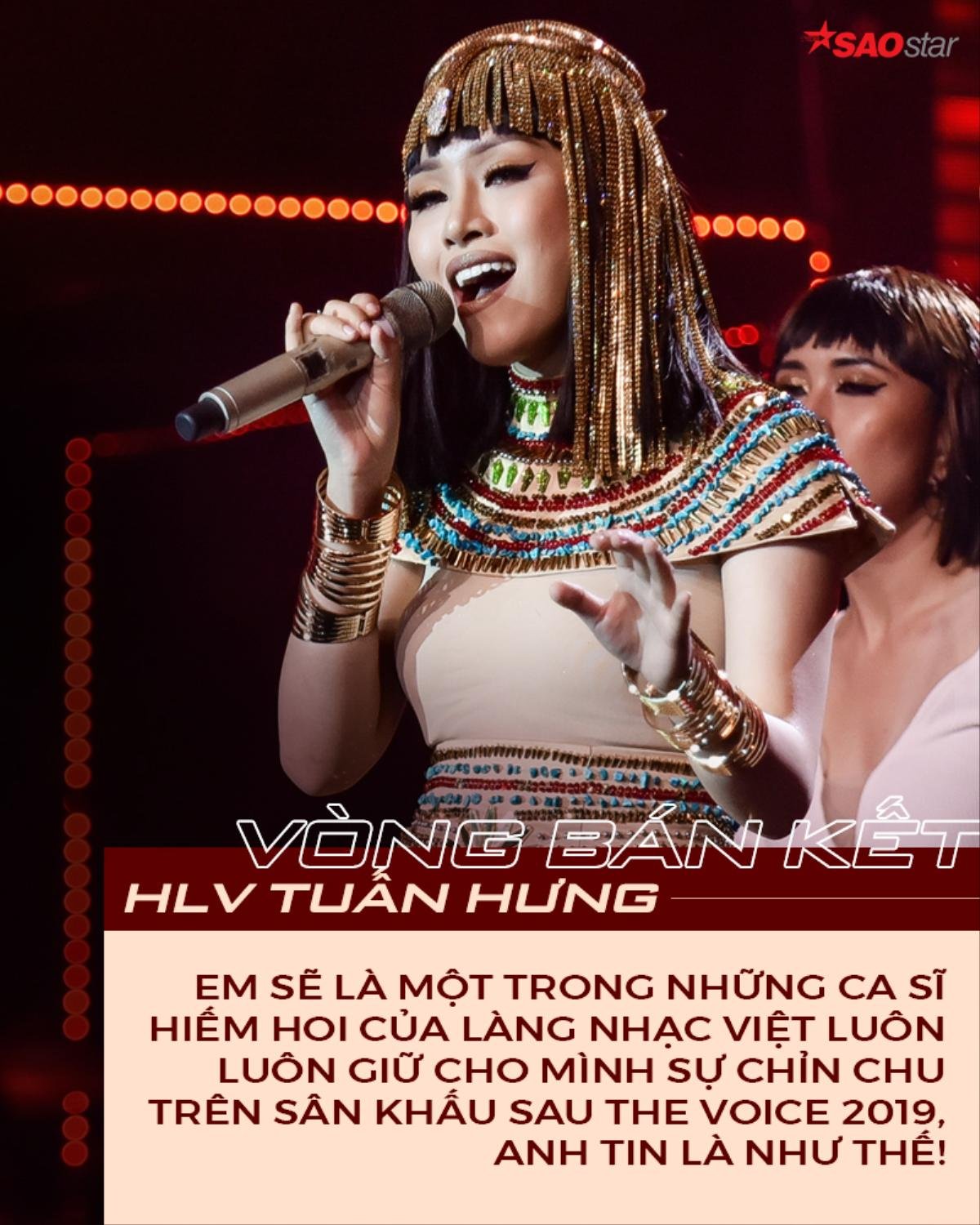 Bán kết The Voice 2019: Thanh Hà 'tranh luận' với 3 nam HLV, Layla áp lực vì 'bị đánh phủ đầu' Ảnh 3