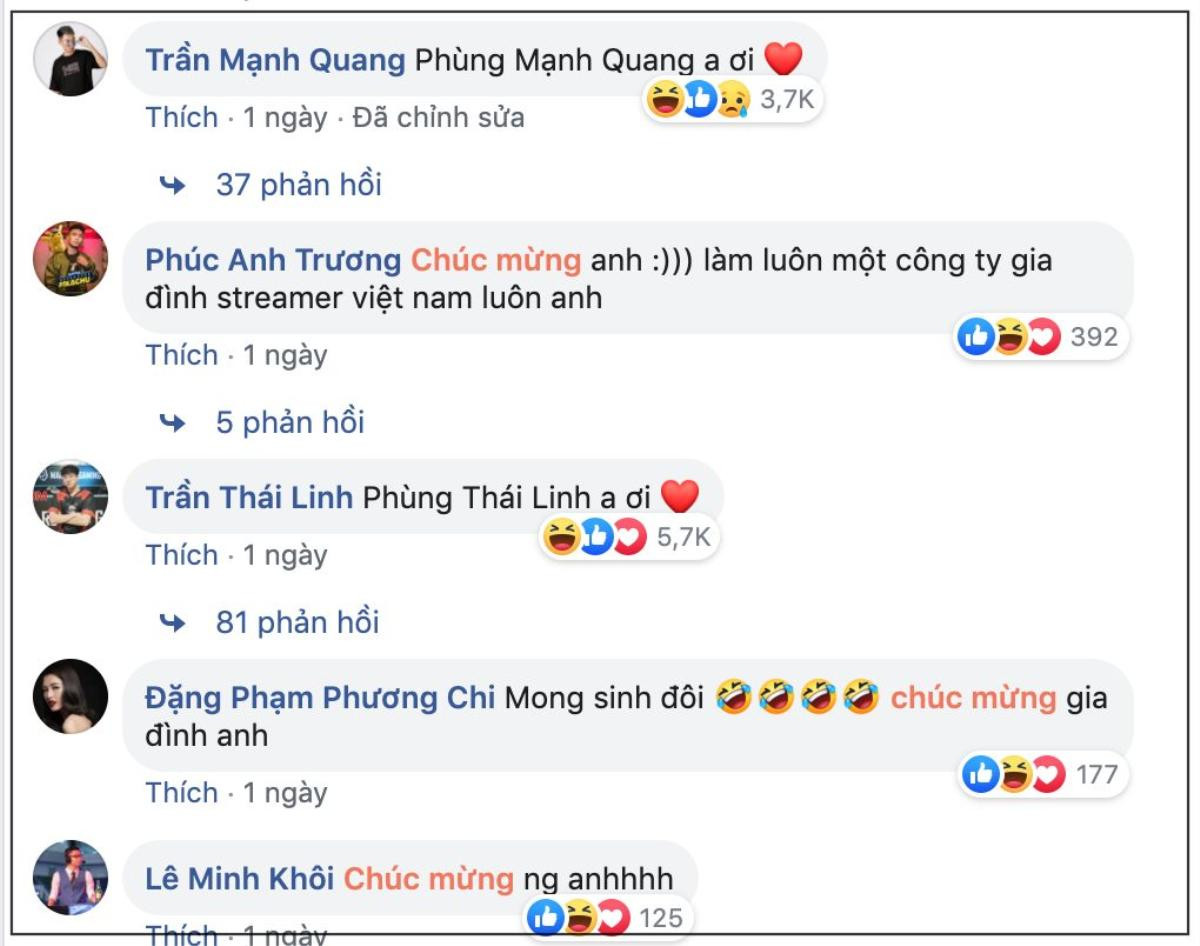 Hot streamer Độ Mixi khoe que thử thai 'hai vạch', dàn streamer nổi tiếng kéo vào chúc mừng Ảnh 7