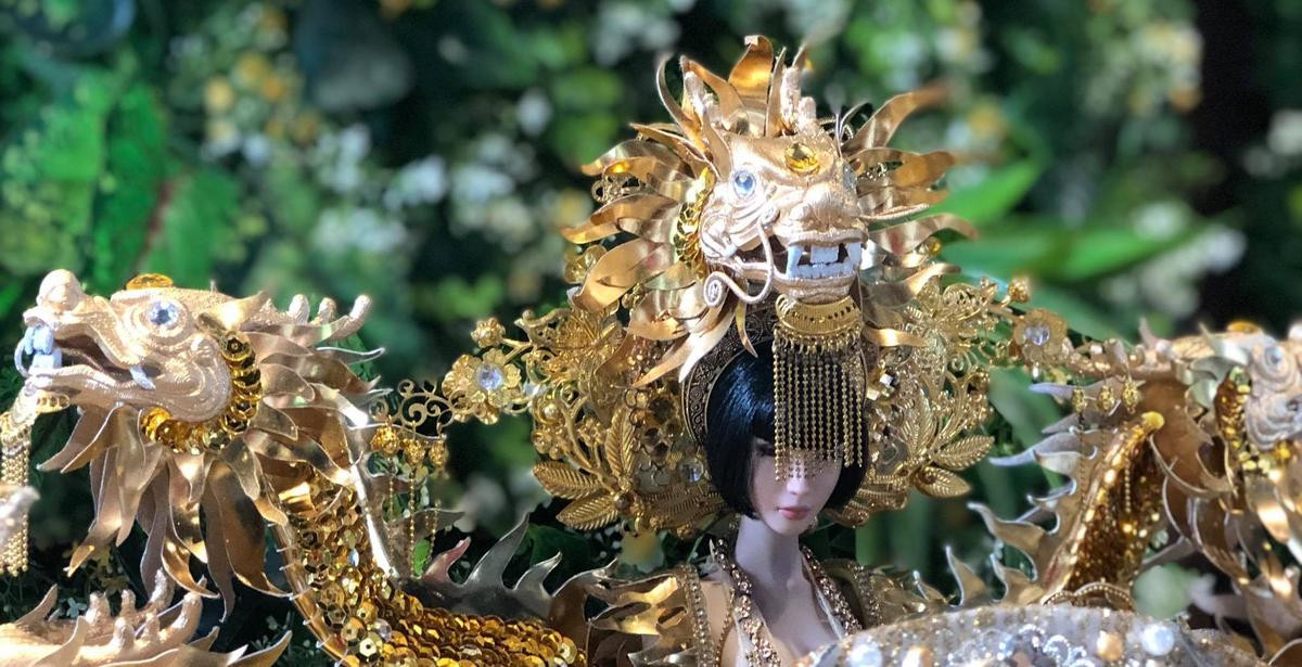 Hoàng Thùy sắc sảo làm host chọn National Costume: Phiên bản mini thôi đã gây 'mê mẩn'? Ảnh 5