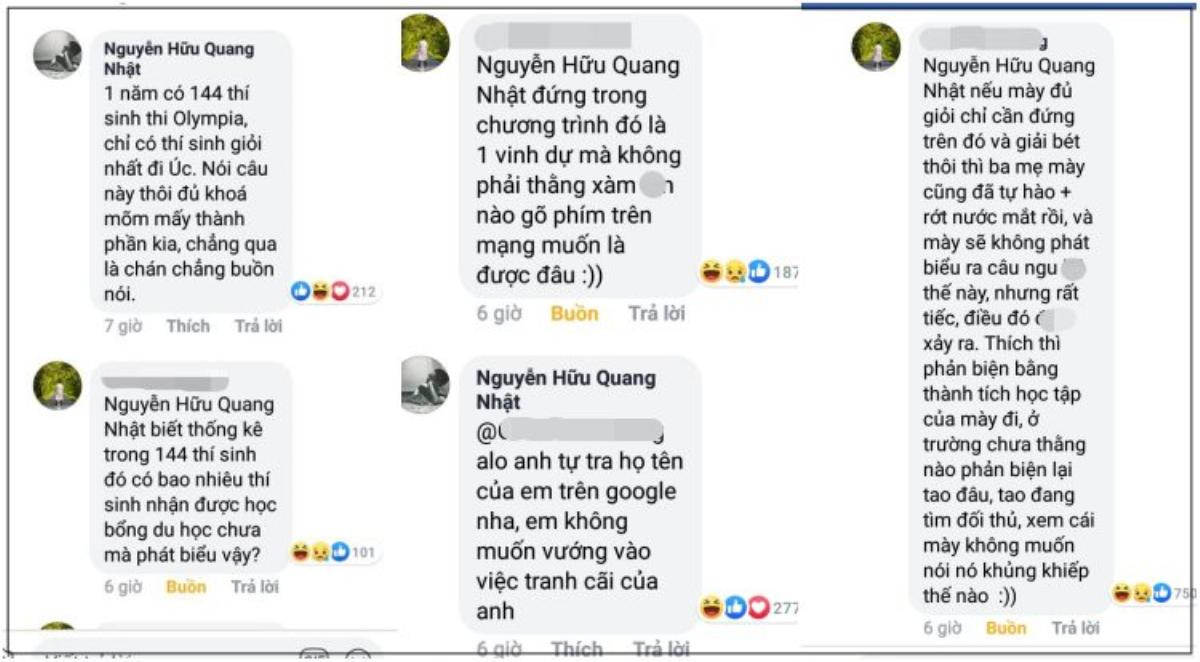 Hot nhất MXH hôm nay: 'Anh hùng bàn phím' gặp trúng thí sinh Olympia và bị 'phản dame' cực gắt đến mức phải khoá FB Ảnh 1