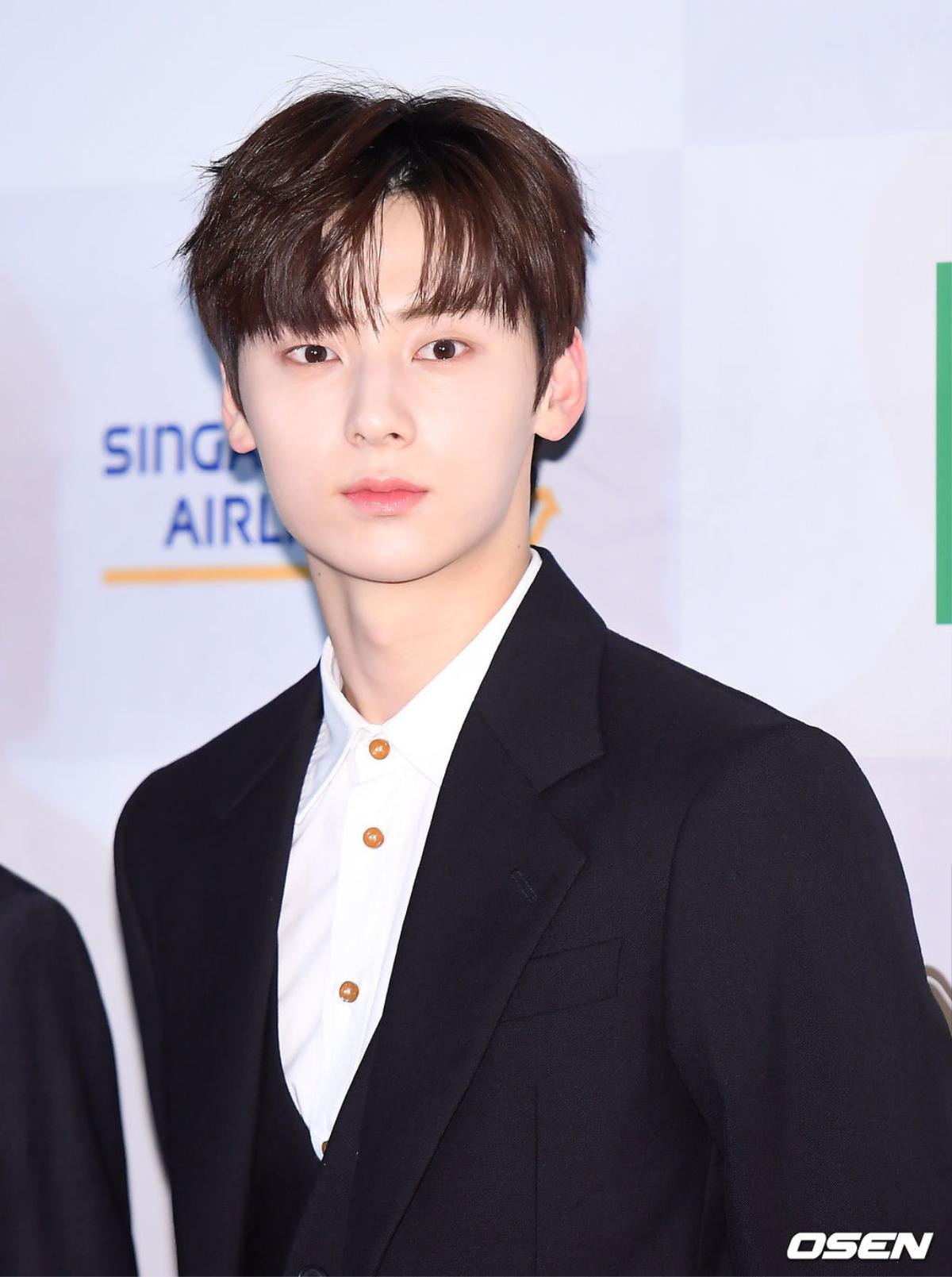 'Giải thương hiệu 2019': Hwang Minhyun đẹp hơn hoa, Na Eun (April) xinh áp đảo Hyeri (Girl's Day) Ảnh 5