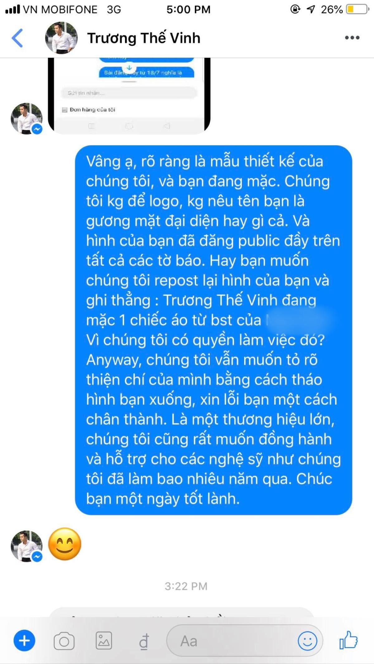 Toàn cảnh câu chuyện Trương Thế Vinh tranh cãi cùng nhãn hàng: 'Cuộc chiến' không hồi kết? Ảnh 6