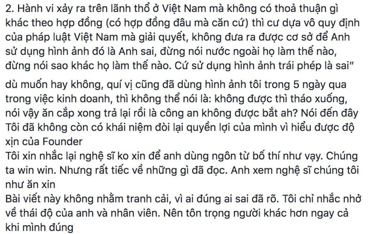 Toàn cảnh câu chuyện Trương Thế Vinh tranh cãi cùng nhãn hàng: 'Cuộc chiến' không hồi kết? Ảnh 10