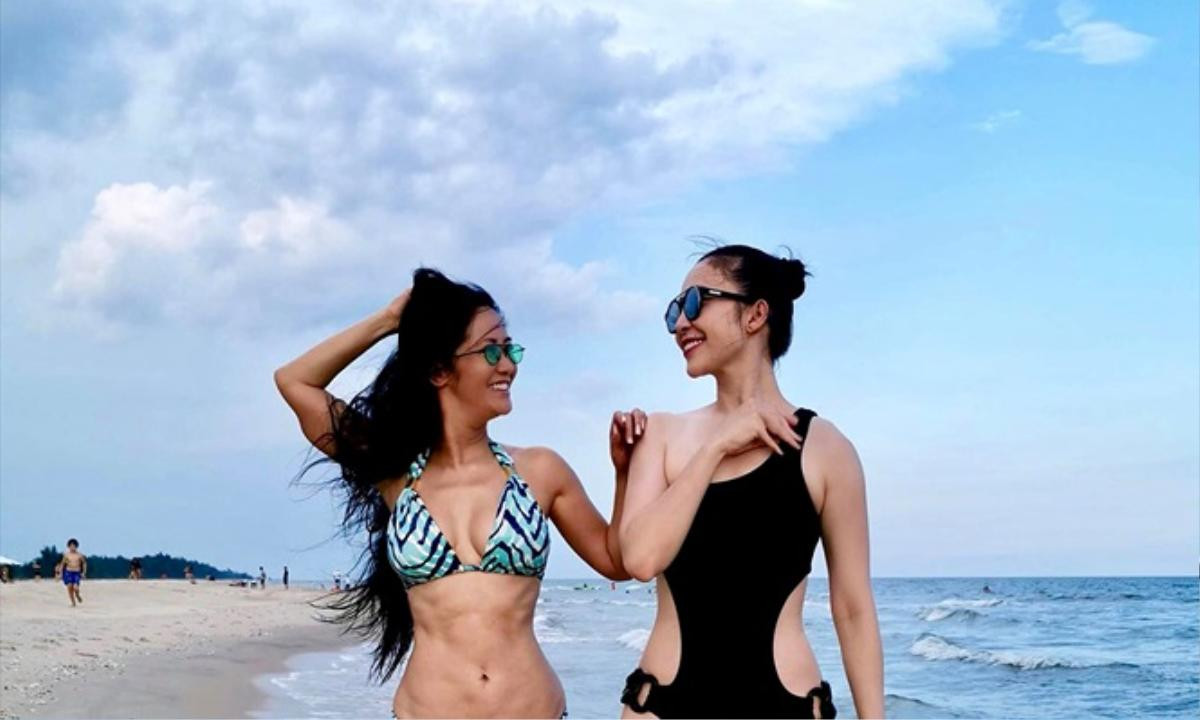 Mặc bikini, khoe cơ bụng săn chắc ở tuổi U50, diva Hồng Nhung khiến bao thiếu nữ ghen tỵ Ảnh 5