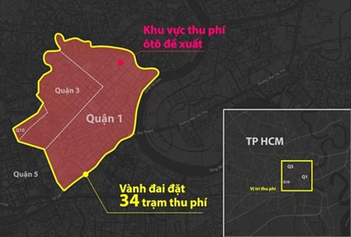 Đề án thu phí ôtô vào trung tâm TP HCM học từ Thụy Điển, Singapore Ảnh 1