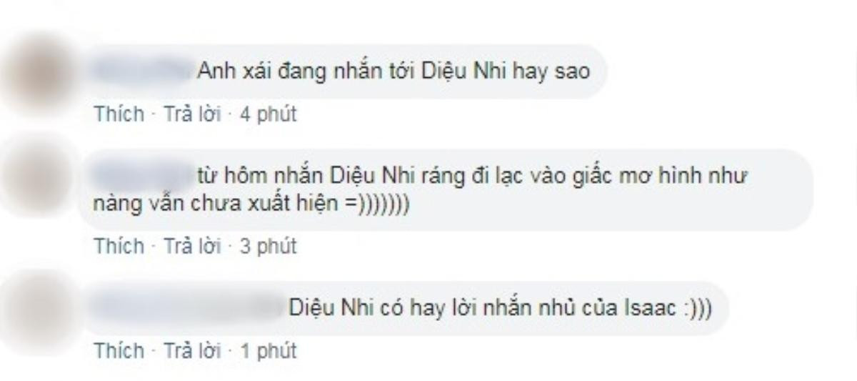 Isaac chỉ vừa đăng ảnh 'thả thính', fan đã lập tức 'chiêu mộ' Diệu Nhi Ảnh 5