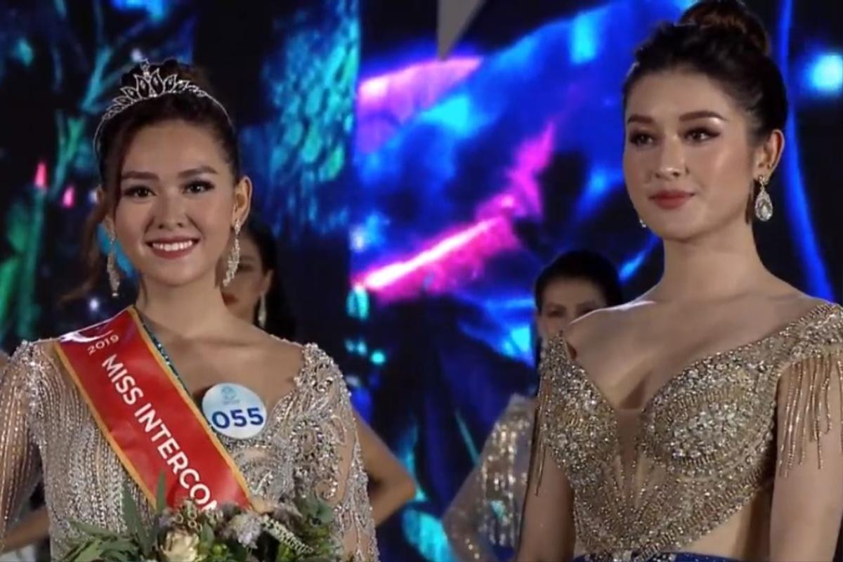 Lộ diện Miss Grand - Miss Intercontinental Vietnam 2019, Phương Nga - Huyền My trao sash Ảnh 4