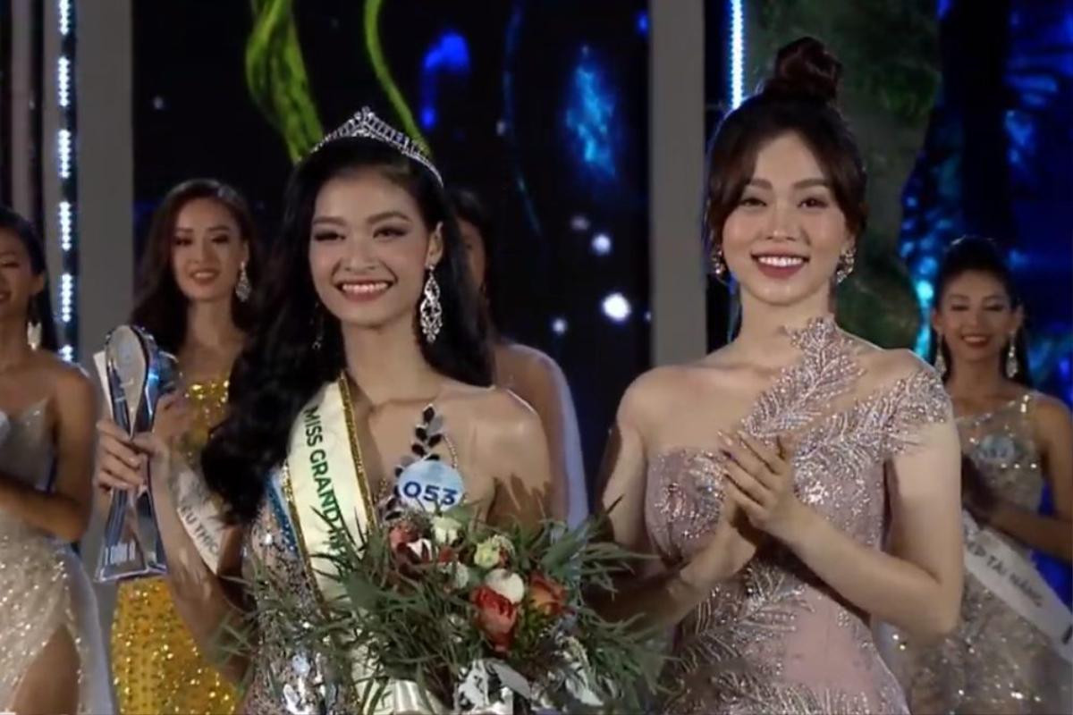 Lộ diện Miss Grand - Miss Intercontinental Vietnam 2019, Phương Nga - Huyền My trao sash Ảnh 5