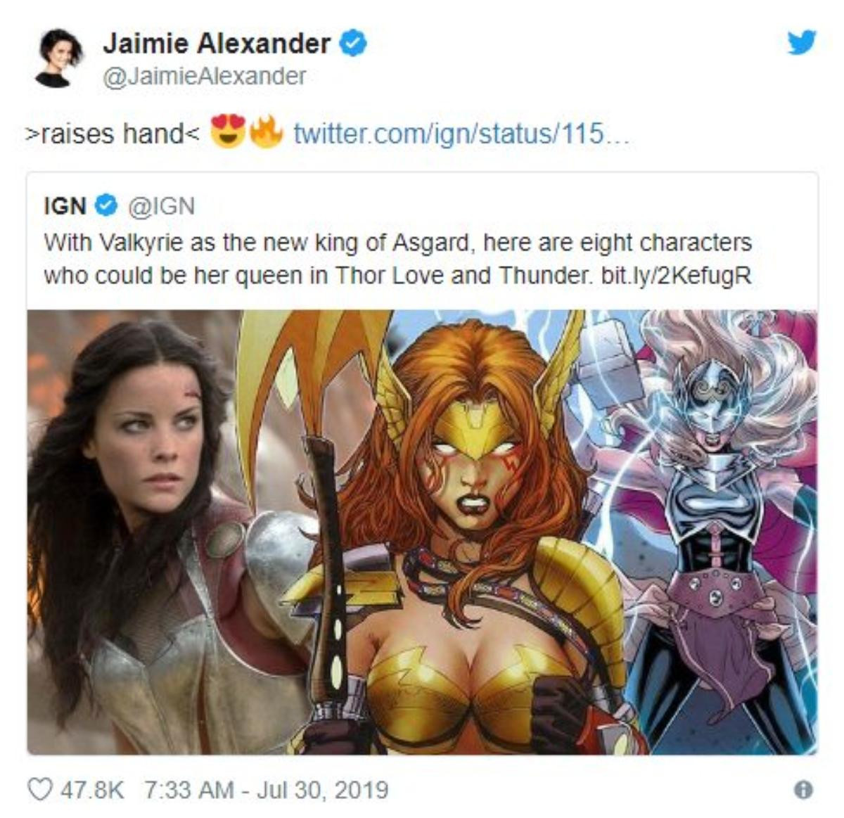 Thor: Love and Thunder: Lady Sif có thể sẽ trở lại với vai trò Nữ Hoàng Valkyrie Ảnh 2