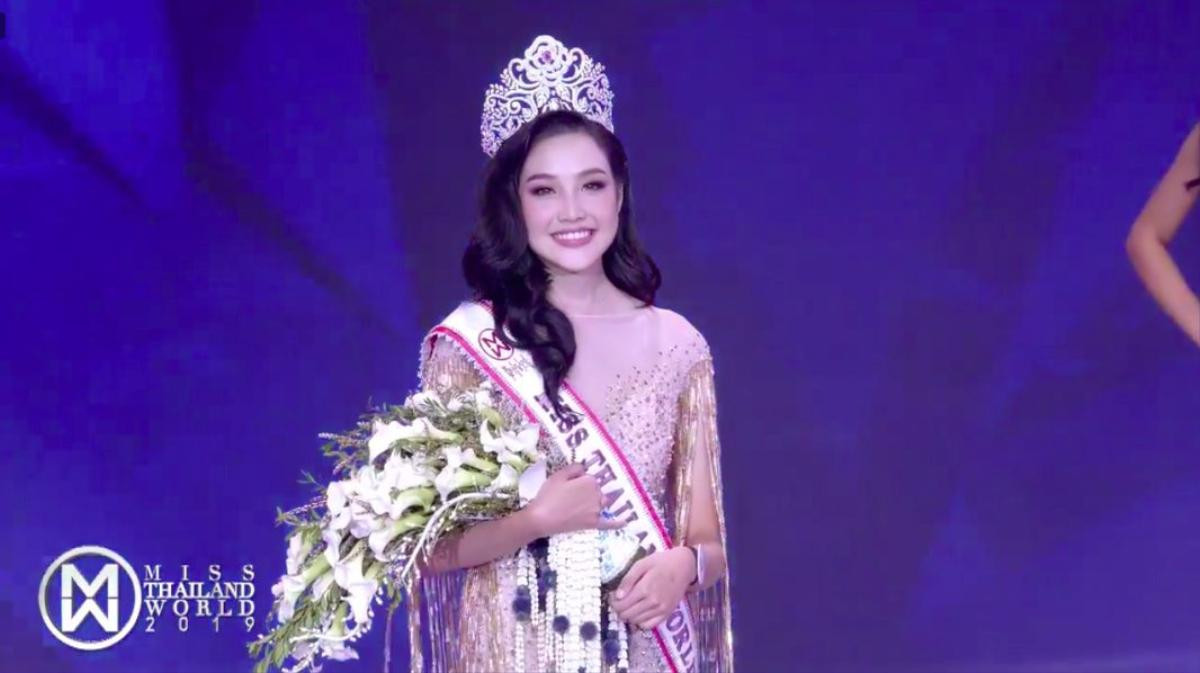 Lộ diện nhan sắc Miss World Thailand - đối thủ nặng kí Lương Thùy Linh tại Hoa hậu Thế giới 2019 Ảnh 2