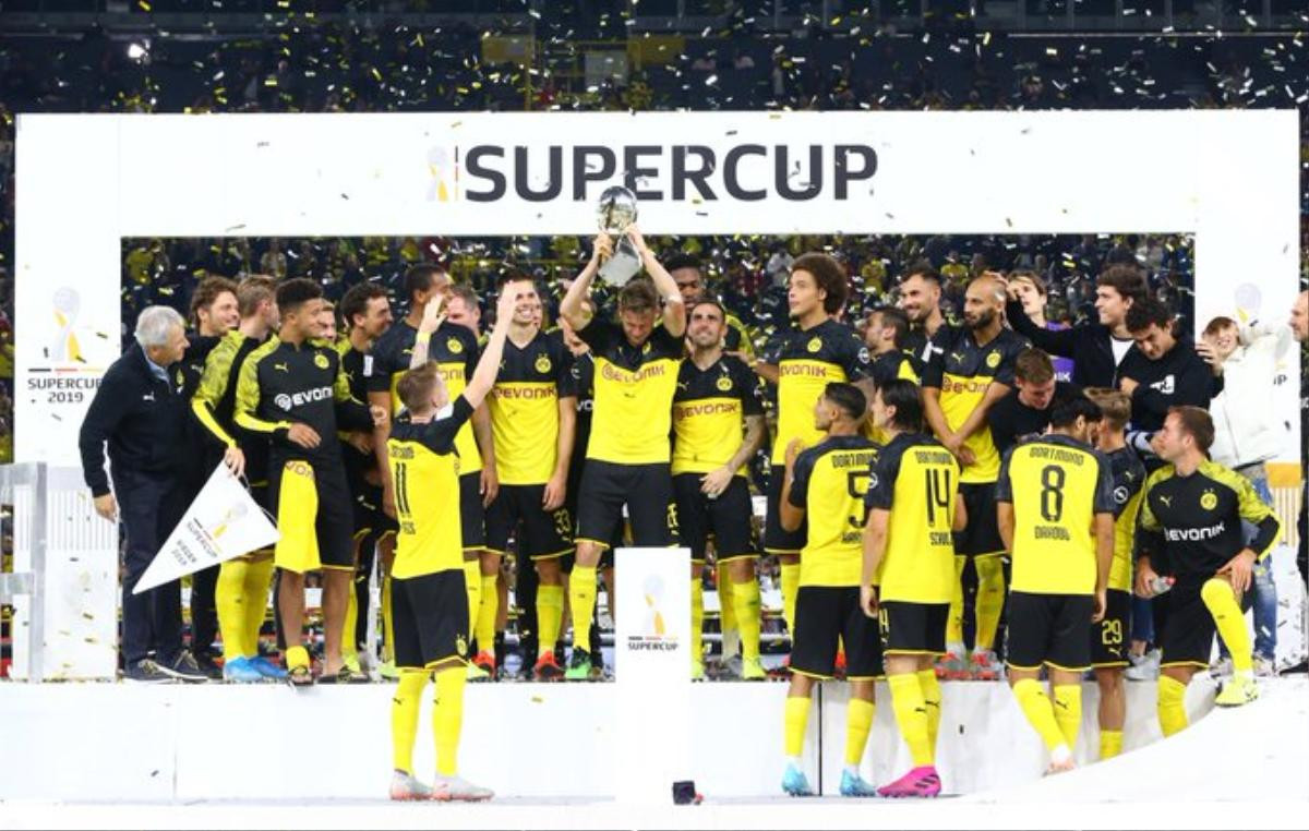 Video: Hàng thải Barca toả sáng, Dortmund đánh bại Bayern trận siêu cup Đức Ảnh 9