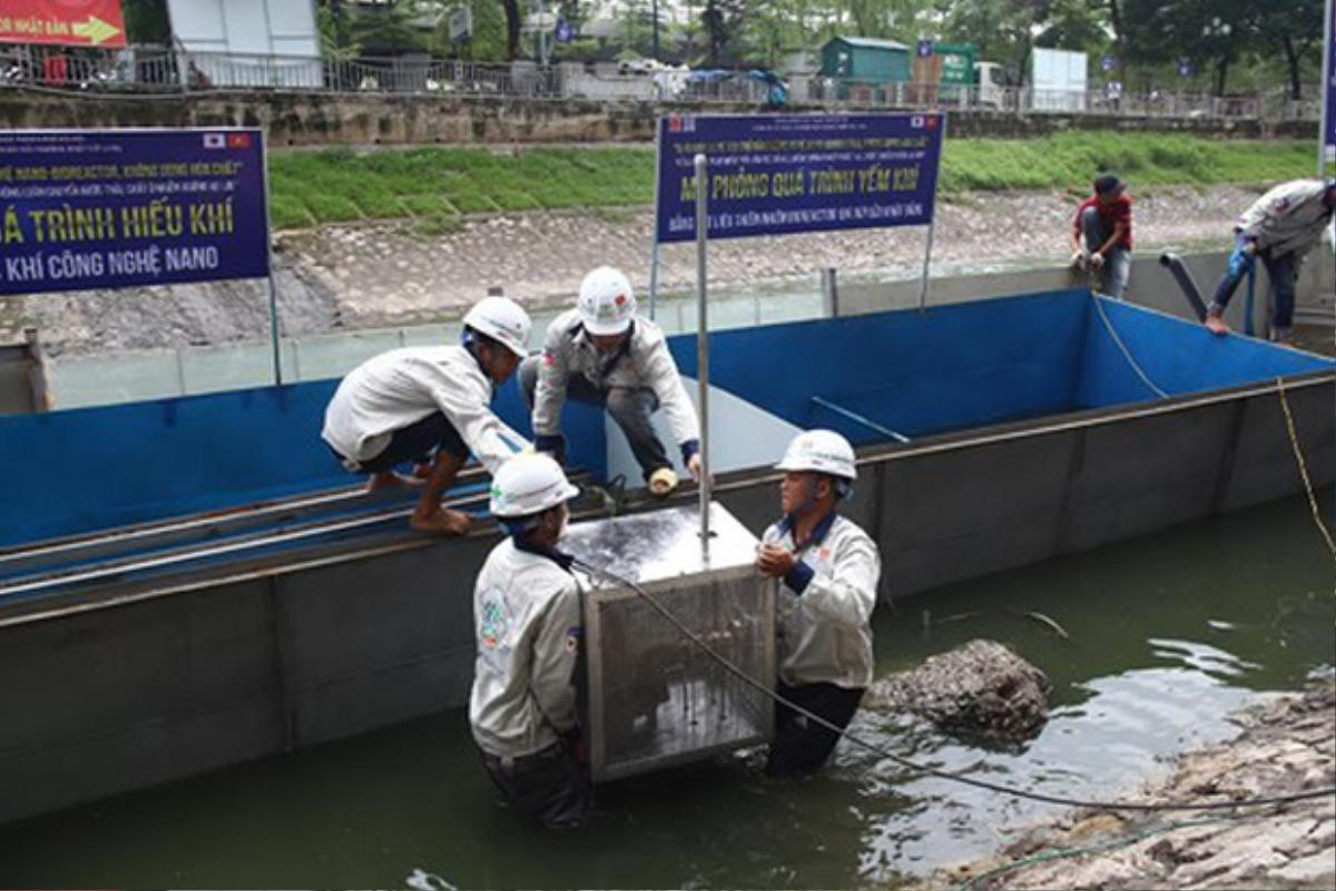 Chuyên gia Nhật sắp tắm nước sông Tô Lịch cho mọi người xem Ảnh 8