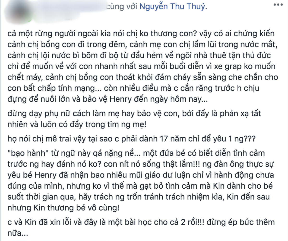 Trà My Idol 'đánh tiếng' đến Thu Thủy: 'Để một thằng ất ơ đánh con thì đừng trách mọi người lên án' Ảnh 1