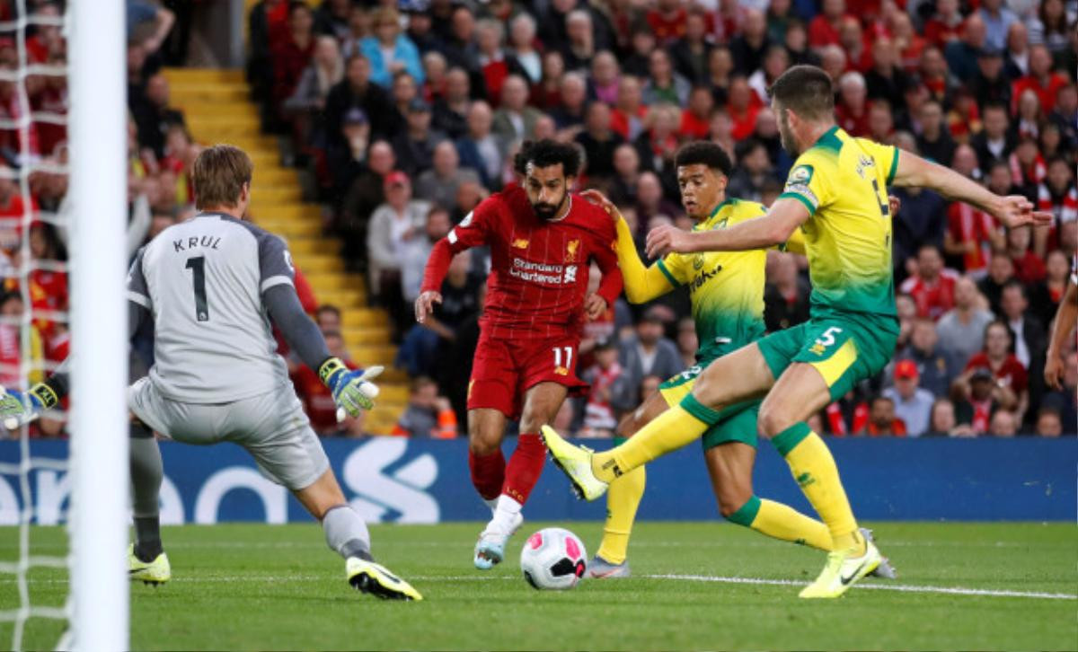 Salah cùng Van Dijk lập công, Liverpool vùi dập Norwich Ảnh 3