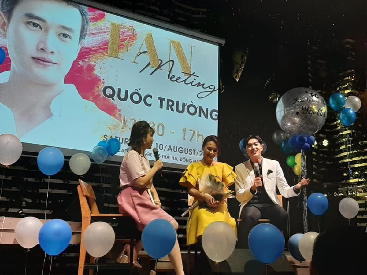 Hội ngộ sau 'Về nhà đi con', Quốc Trường song ca cực ngọt với Bảo Thanh trong buổi fanmeeting tại Hà Nội Ảnh 1