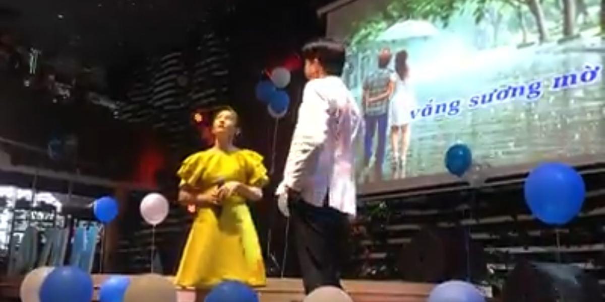 Bảo Thanh và Quốc Trường (Về nhà đi con) khiến fan 'rung rinh' khi song ca cực tình bài hát Cơn mưa tình yêu Ảnh 1