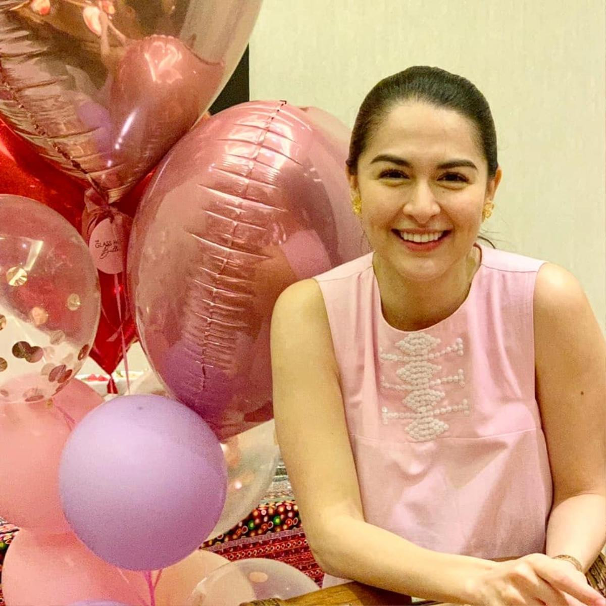 Mỹ nhân đẹp nhất Philippines - Marian Rivera bị lu mờ vì con gái trong tiệc sinh nhật tuổi 35 Ảnh 2