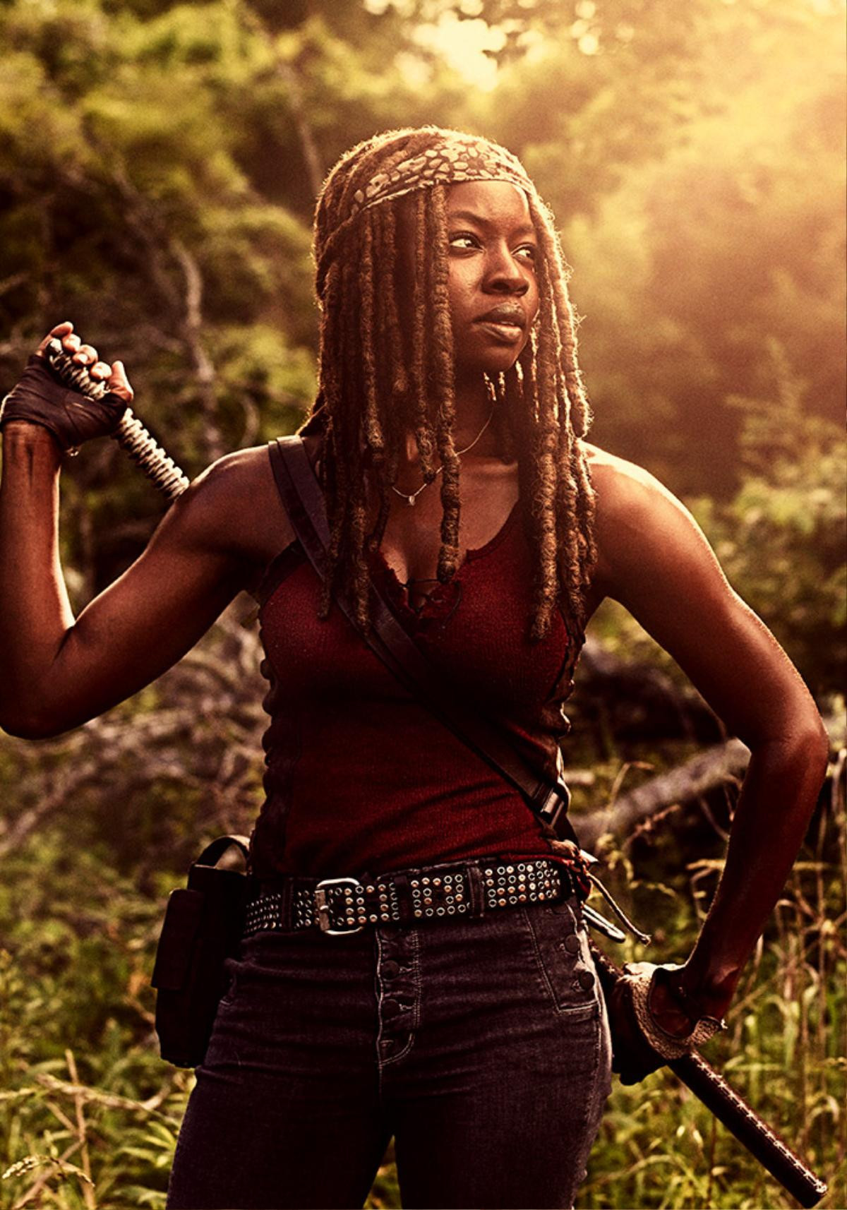 The Walking Dead mùa 10: Nụ hôn giữa Michonne và Ezekiel ngượng không tả nỗi Ảnh 3