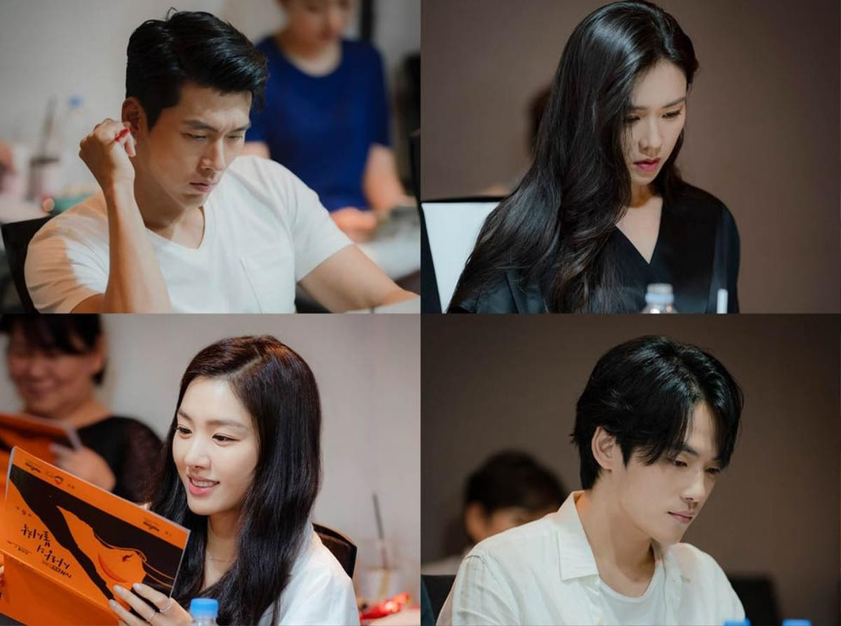 Hyun Bin, Son Ye Jin, Kim Jung Hyun, Seo Ji Hye cùng đọc kịch bản cho bộ phim hài - lãng mạn sắp tới! Ảnh 2