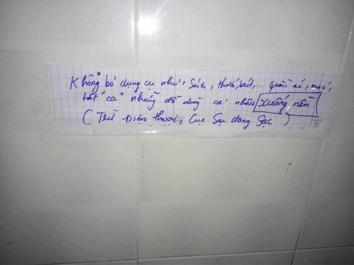 3 chàng sinh viên và các bảng nội quy 'ở trọ văn minh' dán khắp căn phòng khiến CĐM vô cùng thích thú Ảnh 8