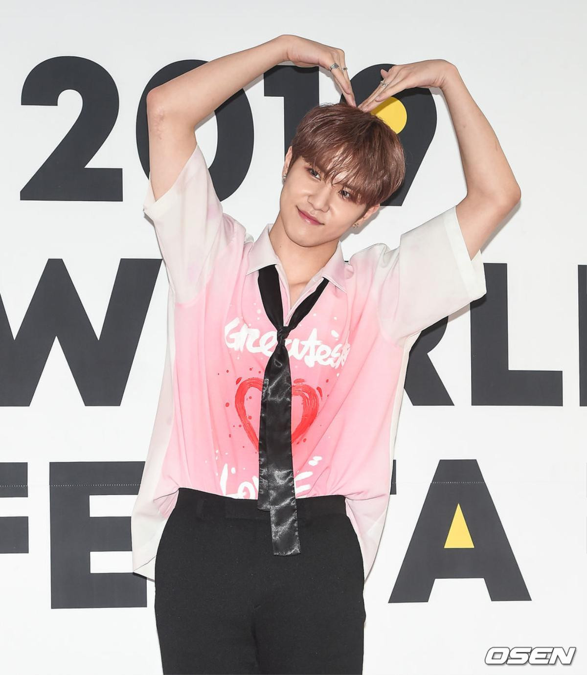 Thảm đỏ 'K-World Festa 2019': Cha Eun Woo - Ong Seong Woo đẹp hơn hoa, Park Bom cứng đơ như tượng Ảnh 24