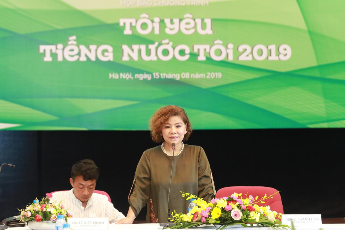 NSND Thanh Hoa làm trưởng ban tổ chức liên hoan nghệ thuật toàn thế giới 'Tôi Yêu Tiếng Nước Tôi' 2019 Ảnh 1