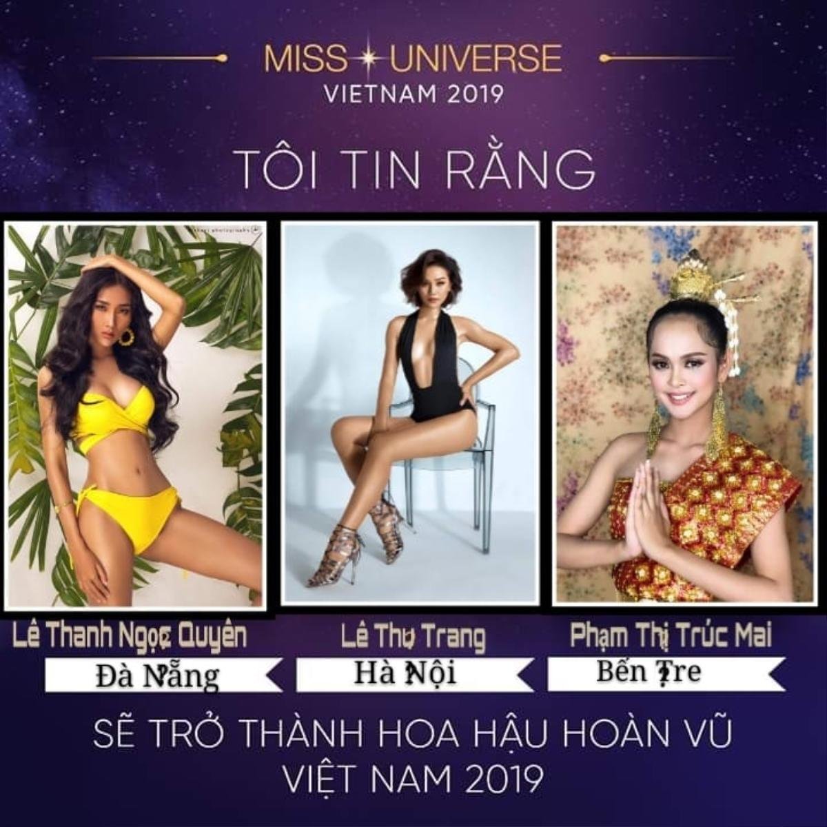 Fan Việt đề cử Thúy Vân - Bích Tuyền - Tiêu Ngọc Linh tham gia Miss Universe Vietnam 2019 Ảnh 9